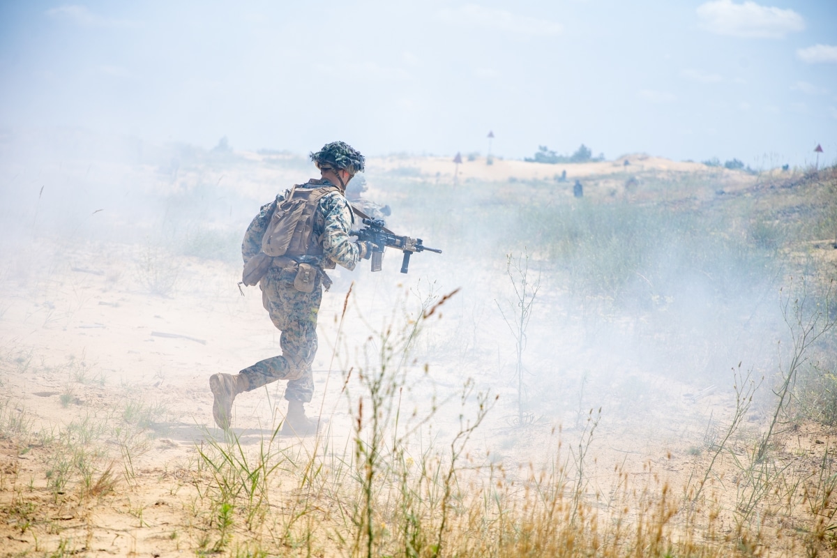 U.S. Marine Corps Cpl. Joseph Zdorovets, a native of Philadelphia, Pa. and a rifleman with Alpha Company, 1st Battalion, 6th Marine Regiment, 2d Marine Division